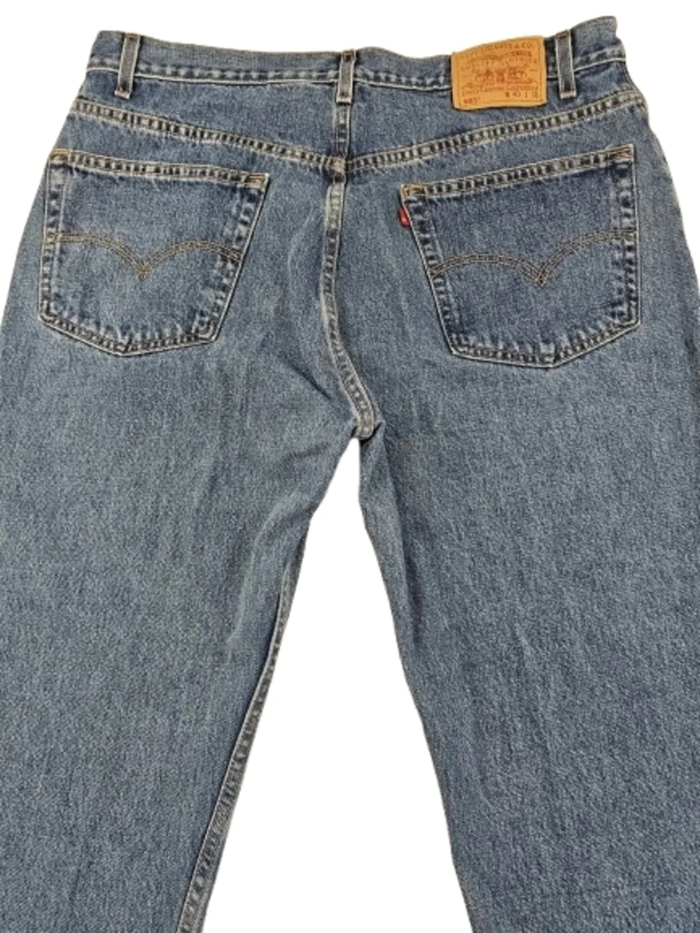 VINTAGE Y2K Levi's 505 Regular Fit Straight‎ Leg Men's 40x30 Med Wash Jeans 90s